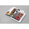 This year's Christmas brochure from Thomas Ridley Foodservice open on a table
