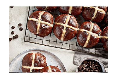 Marriage’s Double Chocolate Hot Cross Buns recipe