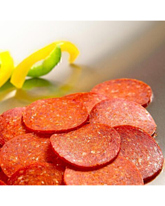 Pizza Plus Frozen Sliced Pork Pepperoni Pizza Topping