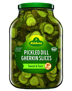 Kuhne Pickled Dill Gherkin Slices