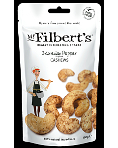 Mr Filberts Indonesian Peppered Cashews