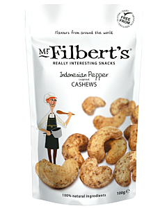 Mr Filberts Indonesian Peppered Cashews