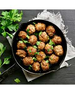 UK Foodhall Gluten Free Frozen Beef Meatballs Red Tractor