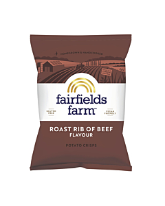 Fairfields Farm Roast Rib Beef Crisps
