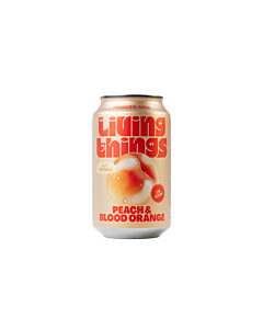 Living Things Soda Peach & Blood Orange