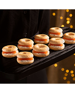 Frank Dale Frozen Smoked Salmon & Cream Cheese Bagels