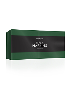 Caterfood Forest Green Napkins 2ply 3cm