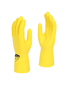 Wightman & Parish Household Latex Gloves Yellow Large