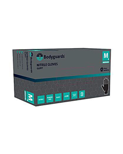 Black Nitril Powder Free Medium Gloves