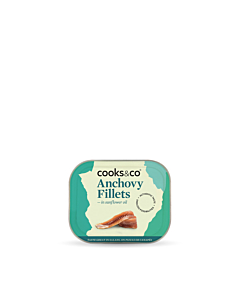 Cooks & Co Anchovy Fillets in Sunflower Oil