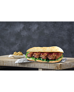 Big Al's Frozen Flame Cooked BBQ Pork Ribsteak