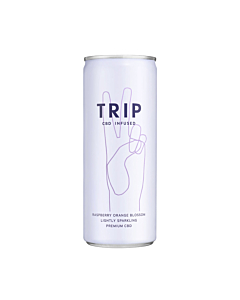Trip Drinks CBD Infused Raspberry Orange Blossom