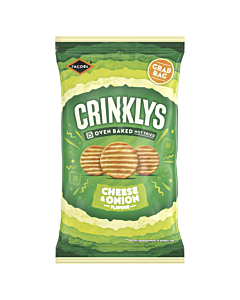 Jacobs Crinkly's Cheese & Onion Grab Bag