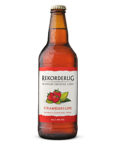 Rekorderlig Swedish Strawberry & Lime Cider 3.4%