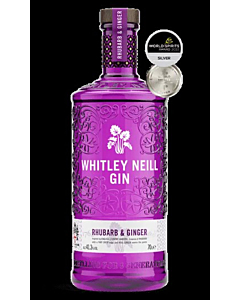 Whitley Neill Rhubarb & Ginger Gin 41.3%
