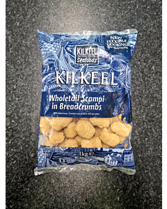 Kilkeel Frozen Breaded Scampi Wholetail