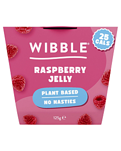 Wibble Raspberry Jelly Pots