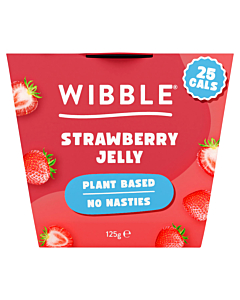 Wibble Strawberry Jelly Pots
