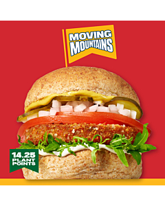 Moving Mountains Frozen Superfood Plant Based Crispy Burger
