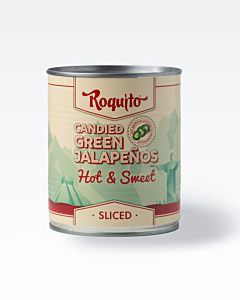 Roquito Sliced Candied Green Jalapenos
