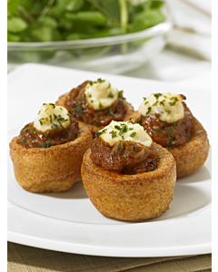 Frank Dale Frozen Mini Beef & Horseradish Yorkshire Puddings