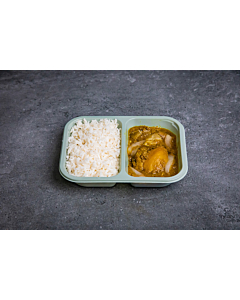 Simply Frozen Afro Caribbean Chicken Curry & White Rice