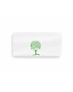 Vegware Green Tree 1 Ply Napkins 33cm