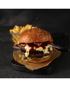 Caterfood Select Frozen Gourmet 90% Beef Burger 6oz