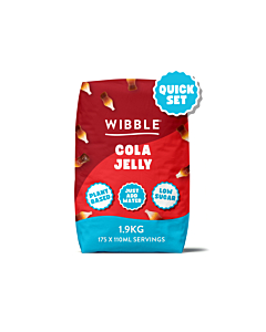 Wibble Cola Flavour Jelly Crystals