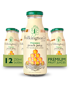 Folkington's Pressed Peach Nectar Drink