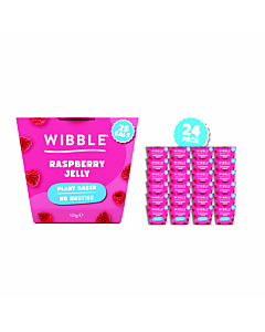 Wibble Raspberry Jelly Pots