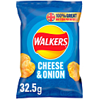 Walkers Cheese & Onion Crisps