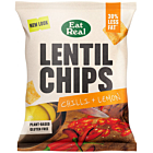 Eat Real Lentil Chips Chilli & Lemon