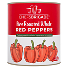 Chefs Brigade Fire Roasted Whole Red Peppers