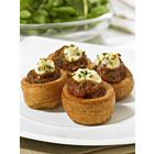Frank Dale Frozen Mini Beef & Horseradish Yorkshire Puddings