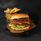 Caterfood Select Frozen 97% Seasoned Beef Burgers 4oz