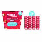Wibble Strawberry Jelly Pots