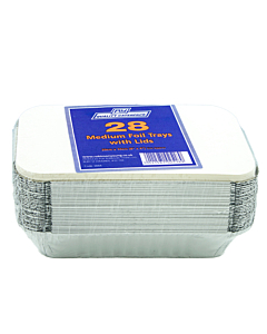 Robinson Young Medium Takeaway Foil Tray & Lids