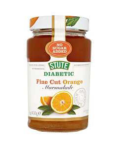 Stute Diabetic No Added Sugar Fine Cut Orange Marmalade