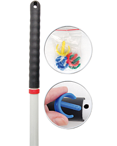 Robert Scott Clippex 4 Colour Mop Handles 125cm