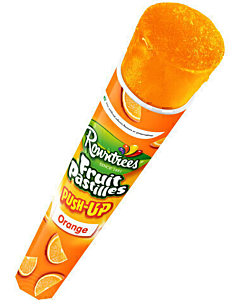 Rowntree Fruit Pastilles Orange Push Up Ice Lollies