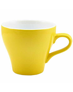 Genware Porcelain Yellow Tulip Cup 35cl/12.25oz