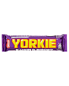Yorkie Raisin & Biscuit Chocolate Bar