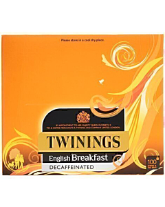 Twinings Decaffeinated English Breakfast Tea Bags