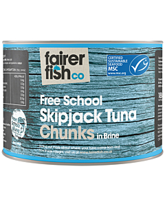 Fairer Fish MSC Skipjack Tuna Chunks in Brine
