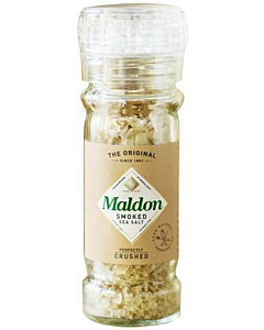 Maldon Smoked Sea Salt Flakes Refillable Grinder