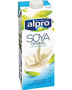 Alpro Sweetened Soya Milk Alternative Cartons