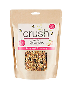 Crush Gluten Free Honey, Apple & Cranberry Granola