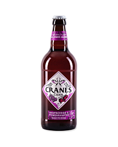 Cranes Raspberries & Pomegranates Cider