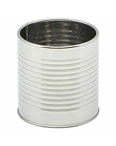 Stainless Steel Can 8cm Dia x 8cm